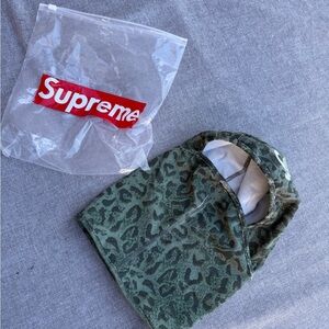Supreme Green Camo Balaclava heat reactive